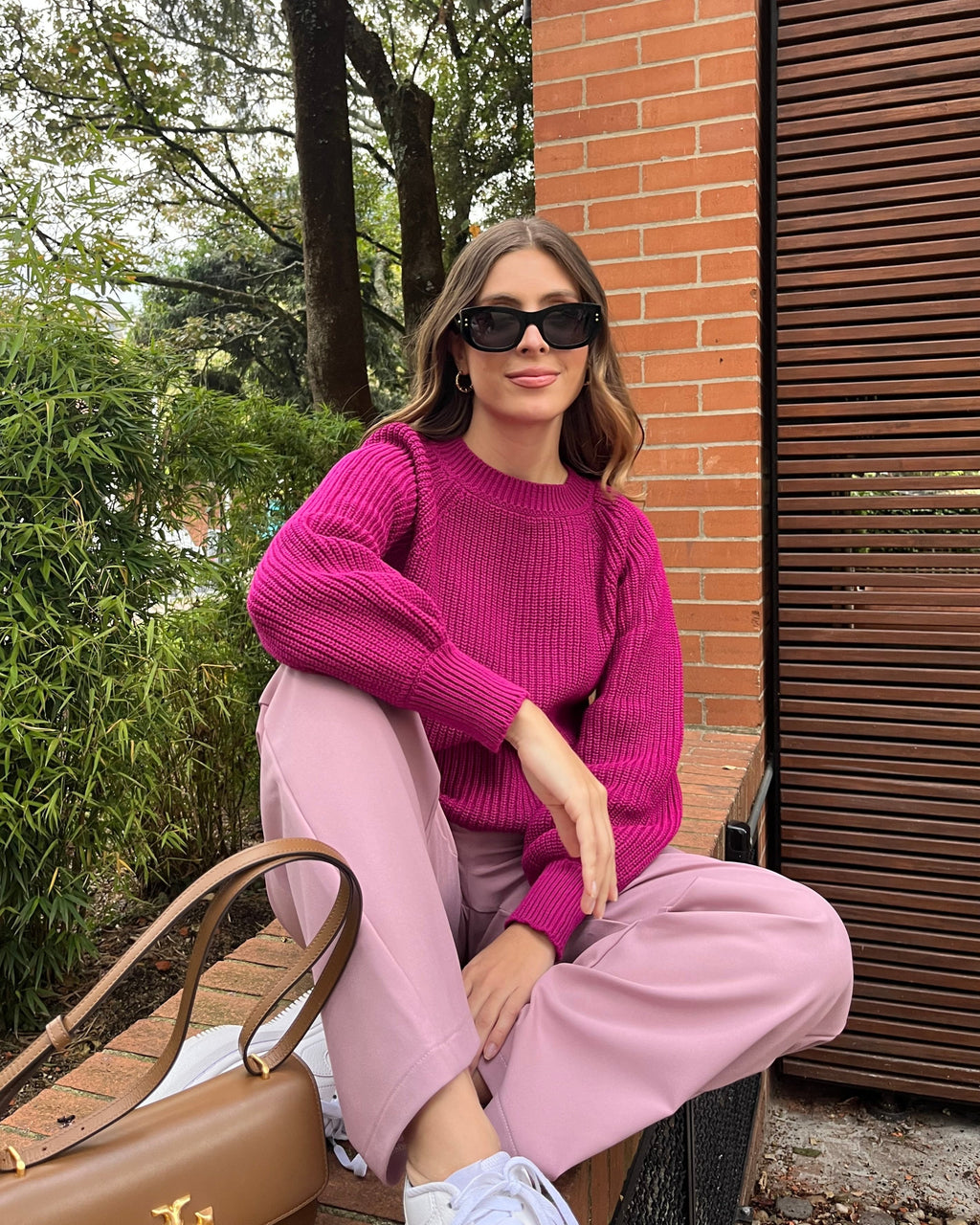 Suéter Luján - Magenta