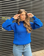 Suéter Pompeya - Azul