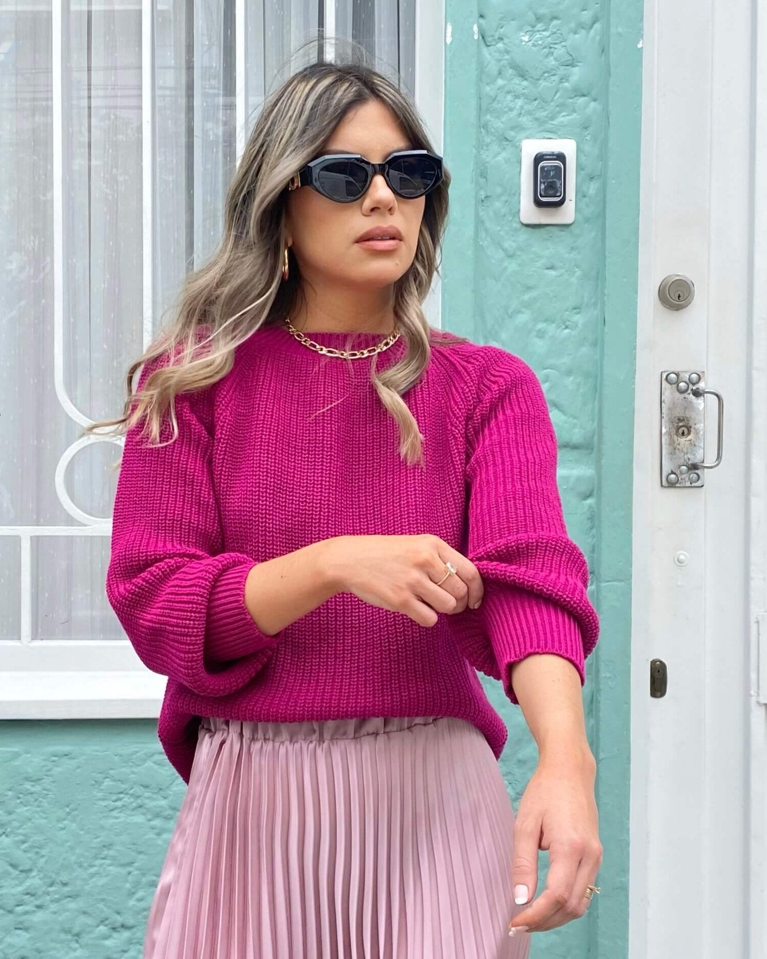 Suéter Luján - Magenta