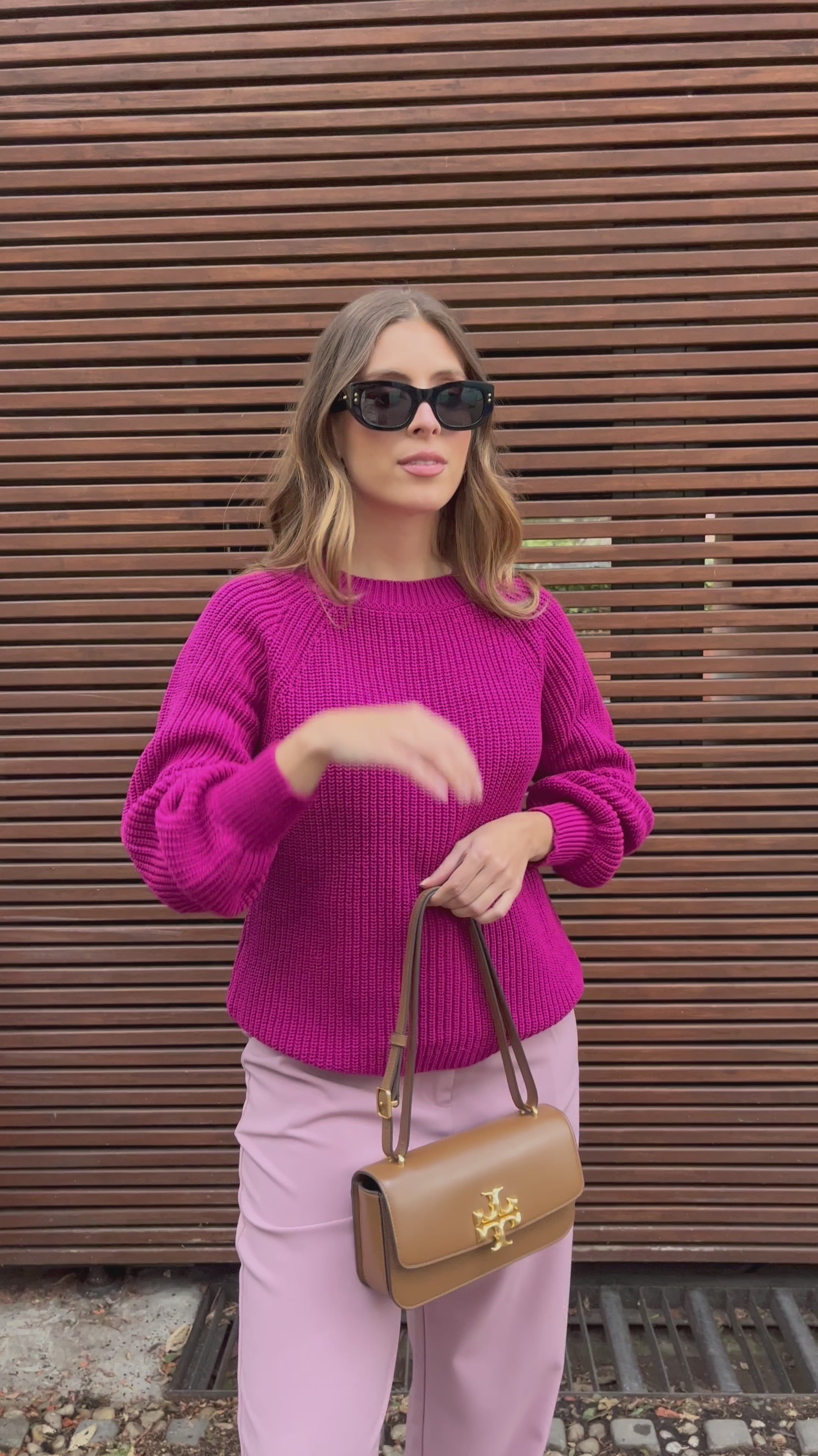 Suéter Luján - Magenta